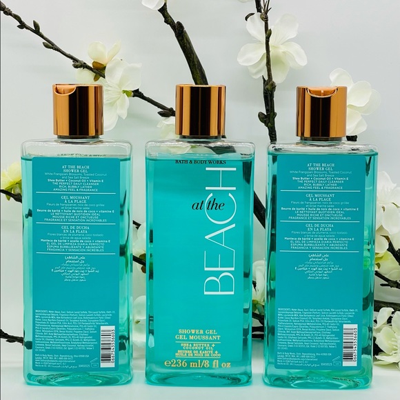 Bath and Body Works At The Beach Shower Gel 3-Pack - Picture 2 of 2